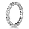 Load image into Gallery viewer, 14k White Gold Ageless Round Cut Diamond Eternity Ring