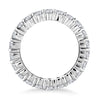 Load image into Gallery viewer, 14k White Gold Ageless Round Cut Diamond Eternity Ring