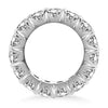 Load image into Gallery viewer, 14k White Gold Round Diamond Decorated Eternity Ring