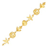 Load image into Gallery viewer, 14k Yellow Gold Sea Life Bracelet