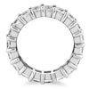 Load image into Gallery viewer, 14k White Gold Common Prong Princess Cut Diamond Eternity Ring