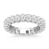 Load image into Gallery viewer, 14k White Gold Princess Cut Diamond Eternity Ring