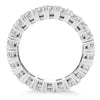 Load image into Gallery viewer, 14k White Gold Princess Cut Diamond Eternity Ring