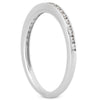 Load image into Gallery viewer, 14k White Gold Slim Profile Diamond Channel Set Wedding Ring Band