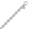 Load image into Gallery viewer, Sterling Silver Round Motif Cable Design Chain Link Bracelet