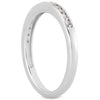 Load image into Gallery viewer, 14k White Gold Channel Set Diamond Wedding Ring Band Set 1/3 Around