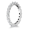 Load image into Gallery viewer, 14k White Gold Common Prong Round Cut Diamond Eternity Ring