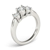 Load image into Gallery viewer, 14k White Gold Timeless 3 Stone Round Diamond Engagement Ring (1 cttw)