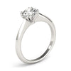 Load image into Gallery viewer, 14k White Gold Double Prong Set Solitaire Diamond Engagement Ring (1 cttw)