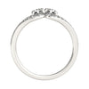 Load image into Gallery viewer, Two Stone Split Shank Design Diamond Ring in 14k White Gold (3/4 cttw)