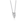 Load image into Gallery viewer, Diamond Heart Design Pendant in 14k White Gold