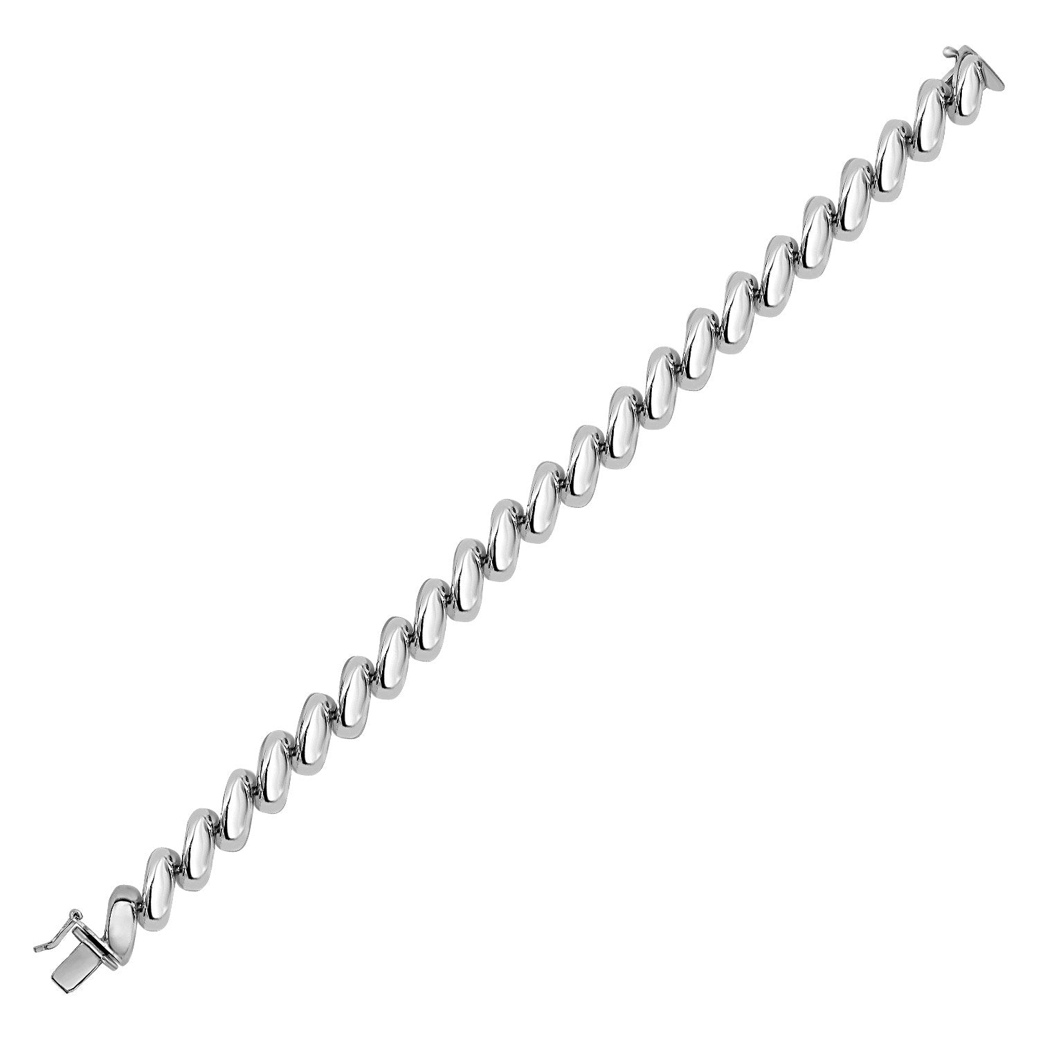San Marco Chain Bracelet in Sterling Silver