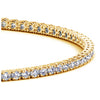 Load image into Gallery viewer, 14k Yellow Gold Round Diamond Tennis Bracelet (2 cttw)