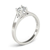 Load image into Gallery viewer, 14k White Gold Prong Set Style Solitaire Diamond Engagement Ring (1/2 cttw)