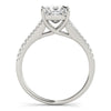 Load image into Gallery viewer, 14k White Gold Princess Cut Split Shank Diamond Engagement Ring (1 1/8 cttw)