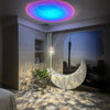 Load image into Gallery viewer, Dual Head Aurora Sunset Projector Floor Lamp-1