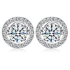 Load image into Gallery viewer, Dancing Stone Stud Earrings 925 Sterling Silver XFE8129