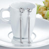 Load image into Gallery viewer, Solid 925 Sterling Silver Earrings Dangle Drop Fox Simple Elegant XFE8149