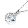 Load image into Gallery viewer, Dancing Stone Pendant Necklace Solid 925 Sterling Silver XFN8046