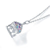 Load image into Gallery viewer, Multi-Color Merry-Go-Round Pendant Necklace Solid 925 Sterling Silver Jewelry