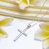 Load image into Gallery viewer, Cross Pendant Necklace Solid 925 Sterling Silver XFN8114