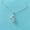 Load image into Gallery viewer, Dancing Stone 0.5 Carat Moissanite Diamond Necklace 925 Sterling Silver XFN8139