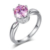 Load image into Gallery viewer, 6 Claws Crown 925 Sterling Silver Wedding Promise Anniversary Ring 1.25 Ct Fancy