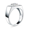Load image into Gallery viewer, Men&#39;s Wedding Band Solid Sterling 925 Silver Ring Bridal Jewelry 1 Carat XFR8282