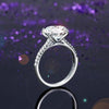 Load image into Gallery viewer, Solid 925 Sterling Silver 4 Carat Wedding Anniversary Ring Oval Cut Luxury Jewel