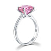 Load image into Gallery viewer, Solid 925 Sterling Silver 4 Carat Anniversary Ring Fancy Pink Oval Cut Luxury Je