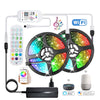 Load image into Gallery viewer, Tuya 32FT Google Home Kit 5050 RGB Alexa Music 10M Wifi Waterproof Smart LED Light Strip