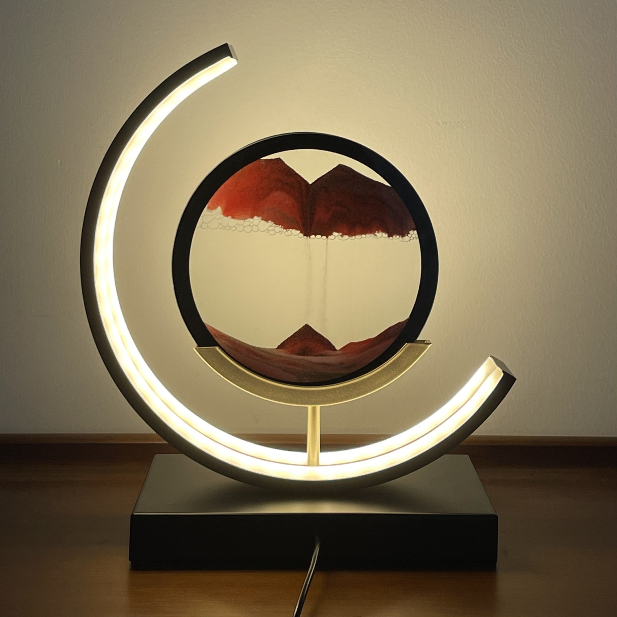 Moving Sand Sandscapes LED Table Lamp