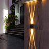 Load image into Gallery viewer, LED Waterproof Outdoor 3 Beams Wall Light-0