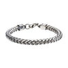 Load image into Gallery viewer, Steel Rounded Franco Chain Bracelet