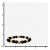 Load image into Gallery viewer, Gold Plated and Lava Beads Bracelet
