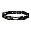 Load image into Gallery viewer, Steel Black Plated with Black CZ Bracelet