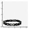 Load image into Gallery viewer, Steel Black Plated with Black CZ Bracelet