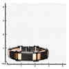 Load image into Gallery viewer, TriTone 3Layer XL Chunky Cable Link Bracelet