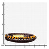 Load image into Gallery viewer, Double Wrap Brown Leather with Tiger Eye Beads Bracelet