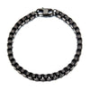Load image into Gallery viewer, Stainless Steel Black Plated and Blue Plated Link Bracelet