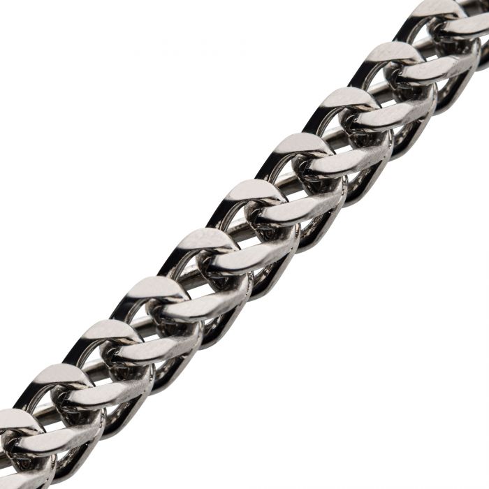 Stainless Steel Franco Chain Bracelet