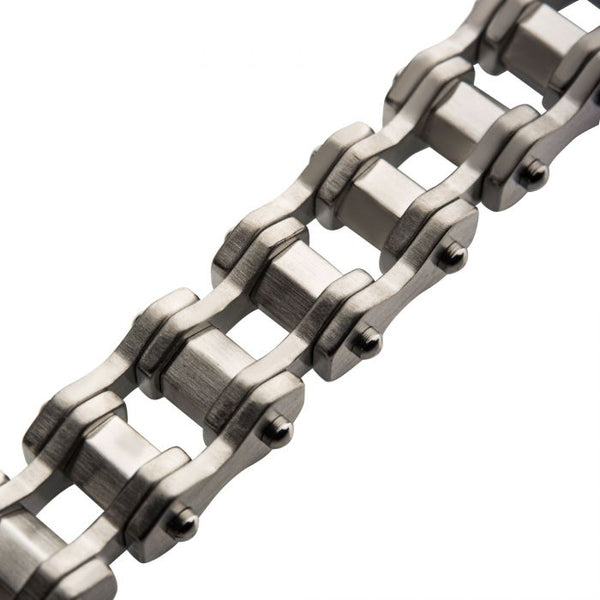 Steel Bike Chain Bracelet