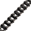 Load image into Gallery viewer, Black Plated Bike Chain Bracelet