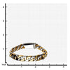 Load image into Gallery viewer, Steel Gold Plated Curb Chain Bracelet