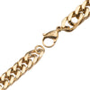 Load image into Gallery viewer, Gold Plated Fancy Curb Chain Bracelet