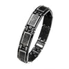 Load image into Gallery viewer, Antique Metal Bracelet with CZ Accented Hinges
