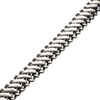 Load image into Gallery viewer, Matte Stainless Steel Big Double Chain Bracelet