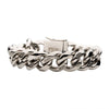 Load image into Gallery viewer, Stainless Steel with 30pcs Diamond Chunky Curb Chain Miami Cuban Bracelet