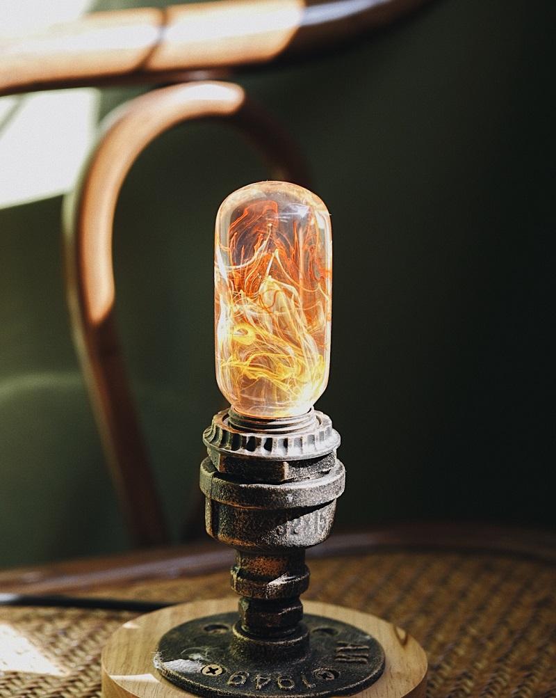 Vintage Retro Light Base