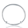 Load image into Gallery viewer, Solid 999 Silver Bangle Bracelet Baby Gift Adjustable Size XFB8002